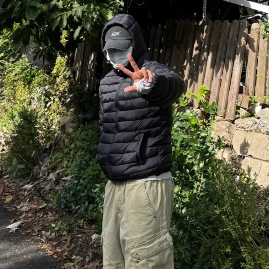 [BUNJANG] Generic Lightweight Padded Jacket (Black) / [새상품] 경량패딩 (Black)