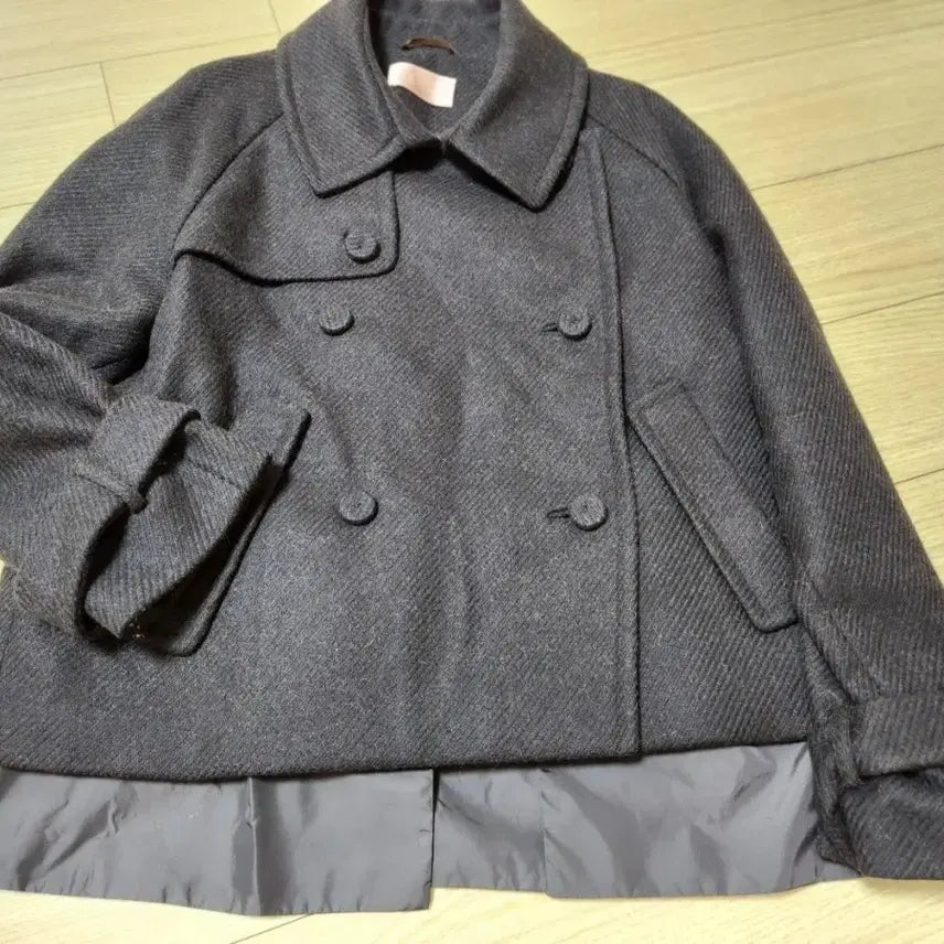 [BUNJANG] LEBEIGE Wool Alpaca Jacket Coat / LEBEIGE 르베이지 울 알파카 자켓 반코트