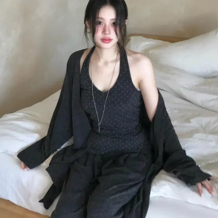 [BUNJANG] Cloud Emotion Dot Three-Piece Set / <새상품>클라우드이모션  도트 쓰리피쓰