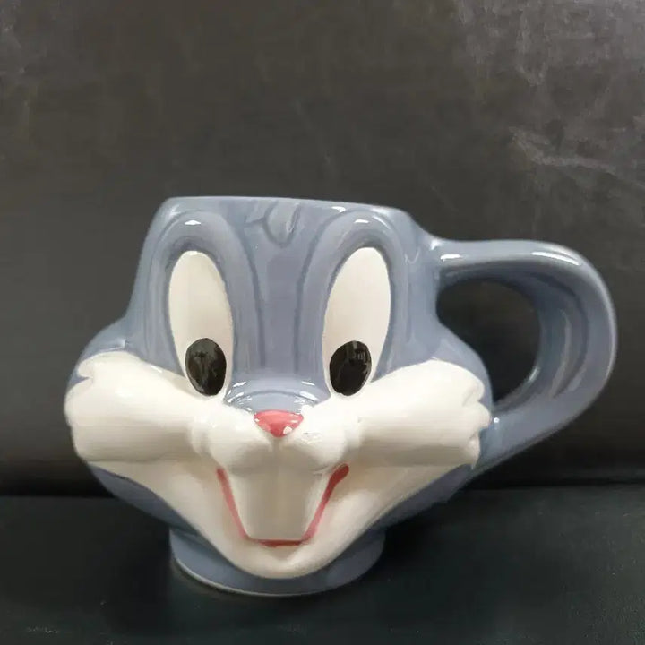 [BUNJANG] Vintage Disney Looney Tunes Bugs Bunny Mug Porcelain / 빈티지 디즈니 루니툰 벅스버니 머그컵 도자기잔 소품 희귀템