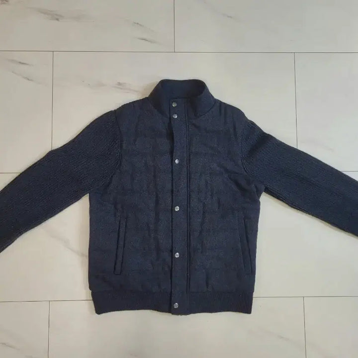 [BUNJANG] Daniel Cremieux Quilted Knit Jacket (110) / 다니엘크레뮤 퀼팅 니트 자켓 110