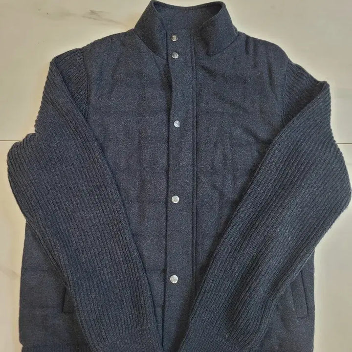 [BUNJANG] Daniel Cremieux Quilted Knit Jacket (110) / 다니엘크레뮤 퀼팅 니트 자켓 110