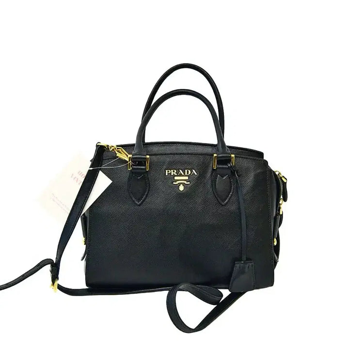 [BUNJANG] Prada Saffiano Leather Two-Way Bag / 프라다 사피아노 레더 투웨이백 (정품)