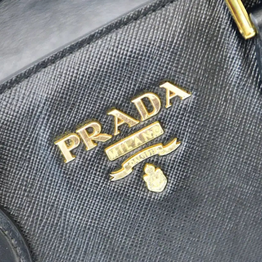[BUNJANG] Prada Saffiano Leather Two-Way Bag / 프라다 사피아노 레더 투웨이백 (정품)