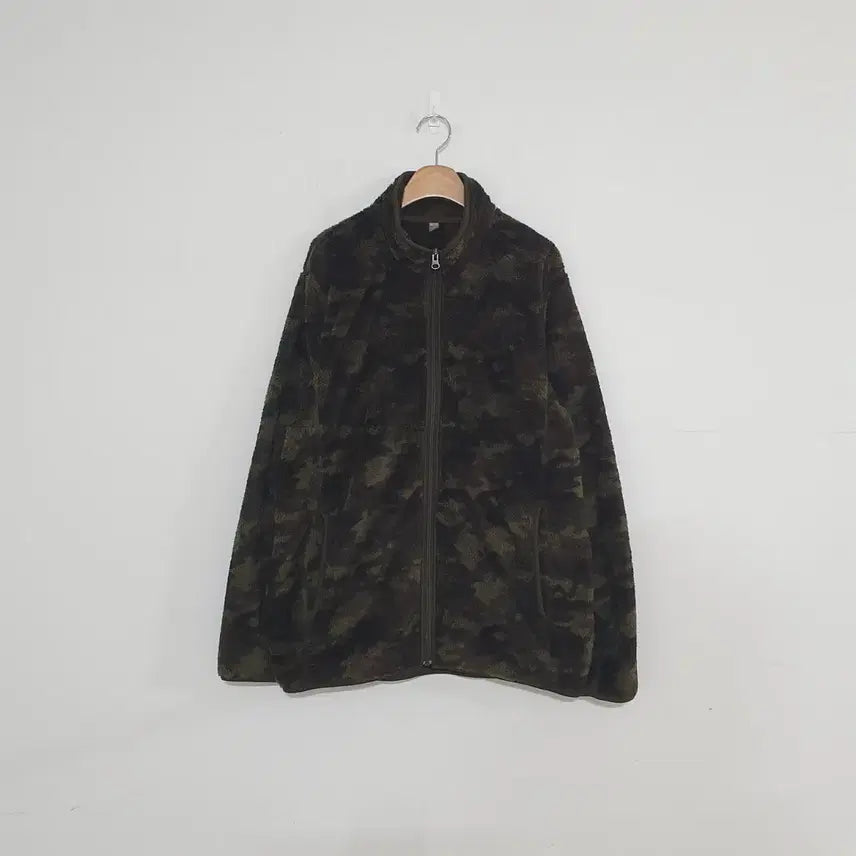 [BUNJANG] Uniqlo Camo Fleece Jacket / 세일)No.26020503 유니클로 카모 플리스 자켓 유니클로후리스