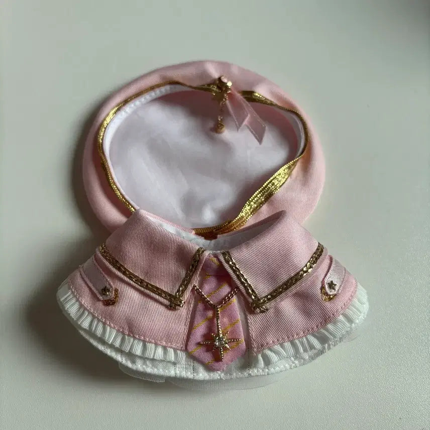 [BUNJANG] NiniMALL 10cm Cape Beret Set Pink / 현물) 니니멀 10cm 케이프 베레모 세트 핑크