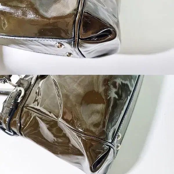 [BUNJANG] Ferragamo Patent Shoulder Bag / 페라가모 페이던트 숄더