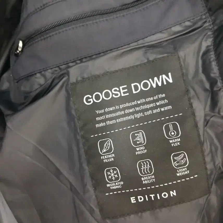 [BUNJANG] Edition Goose Down Padded Blazer (Size 100) / 에디션 톰브st 구스다운 패딩블레이저 100