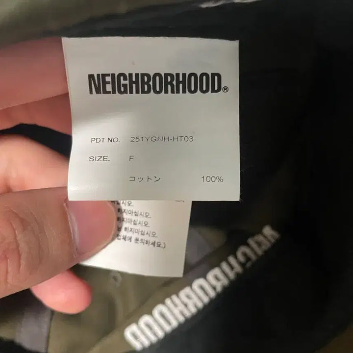 [BUNJANG] Neighborhood Dad Cap / 네이버후드 대드캡