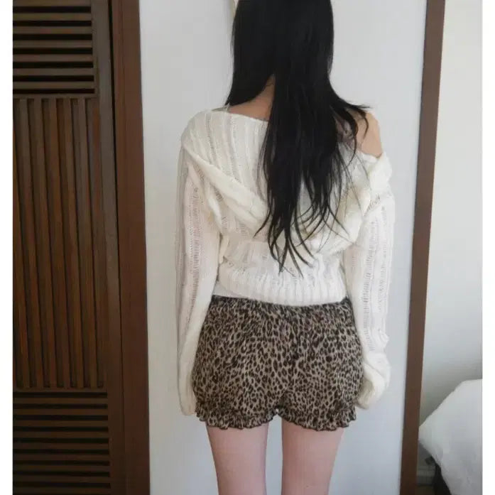 [BUNJANG] Seer Leopard Print Pants / [새상품] seer 레오파드 팬츠