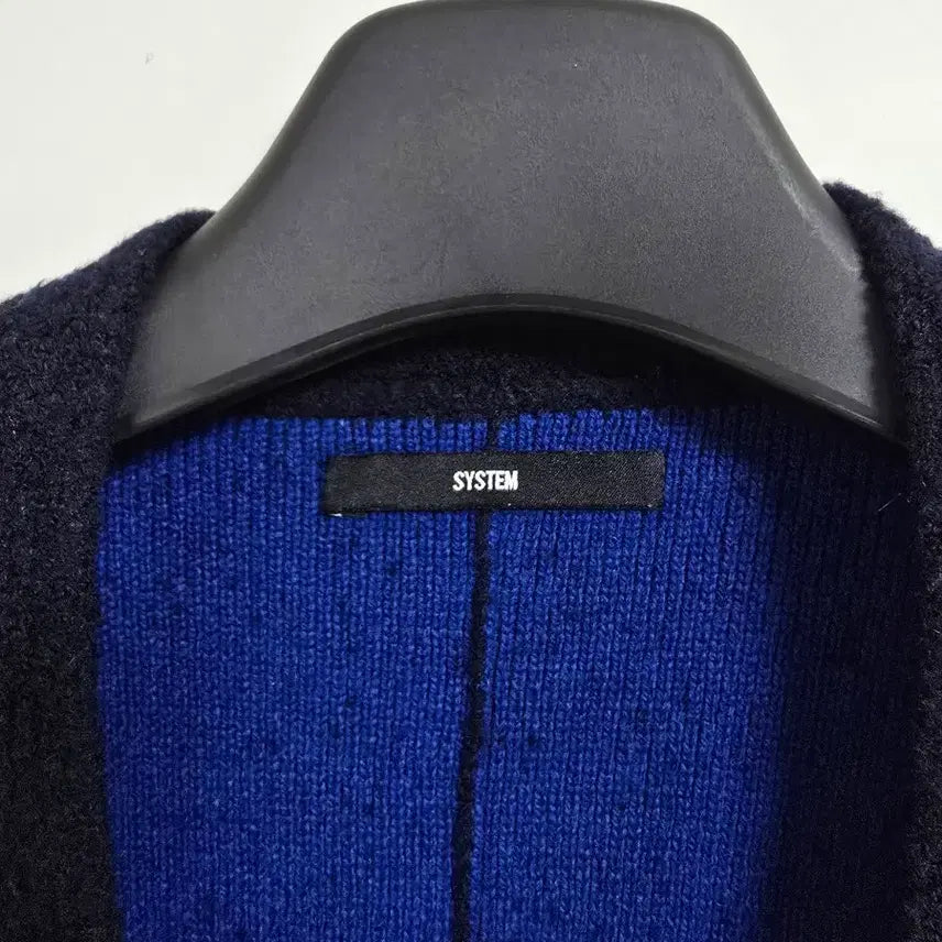 [BUNJANG] SYSTEM Men's Navy Cardigan / SYSTEM 남성 가디건 네이비 100