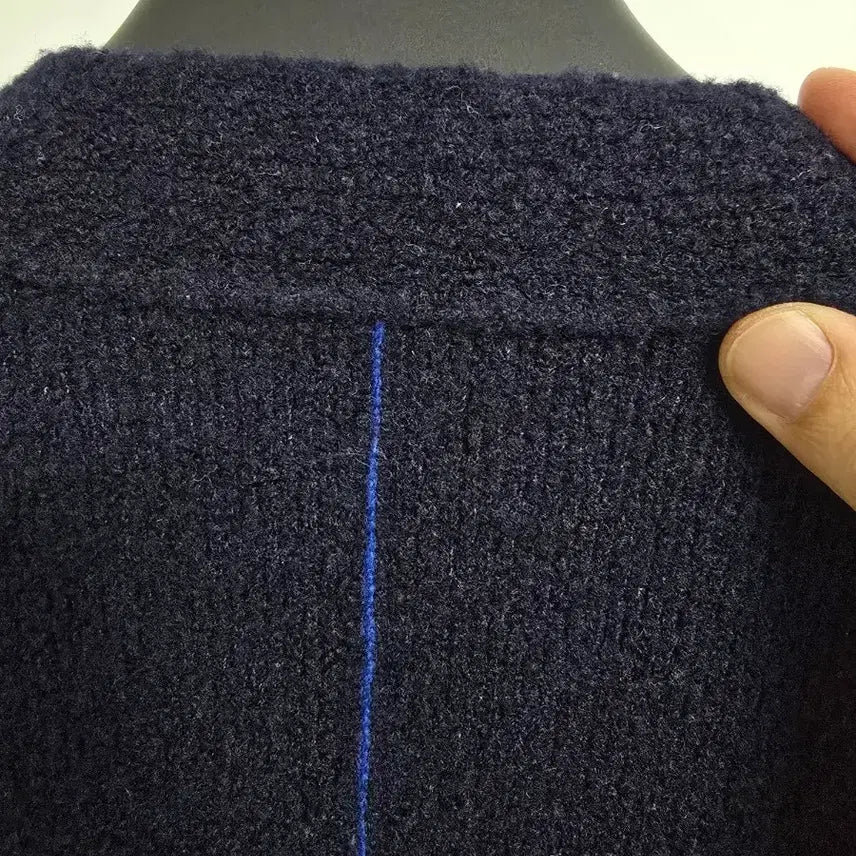 [BUNJANG] SYSTEM Men's Navy Cardigan / SYSTEM 남성 가디건 네이비 100