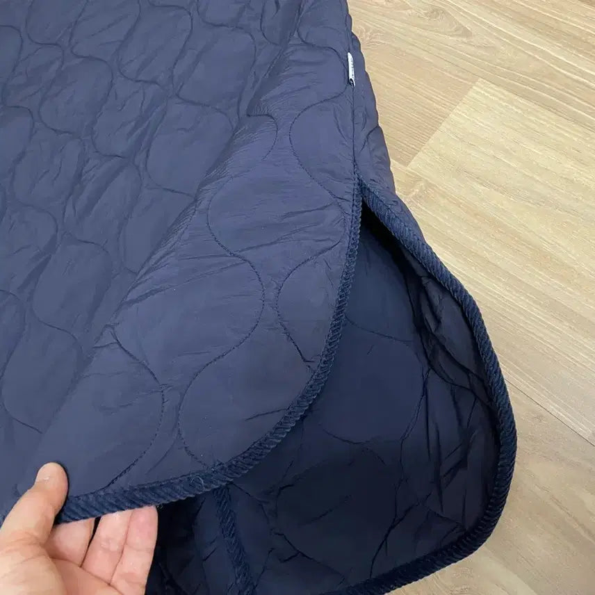 [BUNJANG] OUTDOOR Navy Long Padded Jacket (Size S) / OUTDOOR 진네이비  롱패딩 S