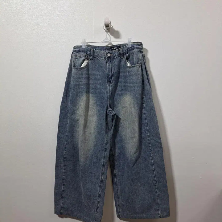 [BUNJANG] Sbin Wide Fit Jeans XL / sbin 에스빈 여성 와이드핏 청바지 XL (c자29)