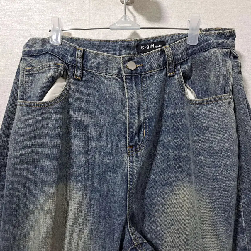 [BUNJANG] Sbin Wide Fit Jeans XL / sbin 에스빈 여성 와이드핏 청바지 XL (c자29)