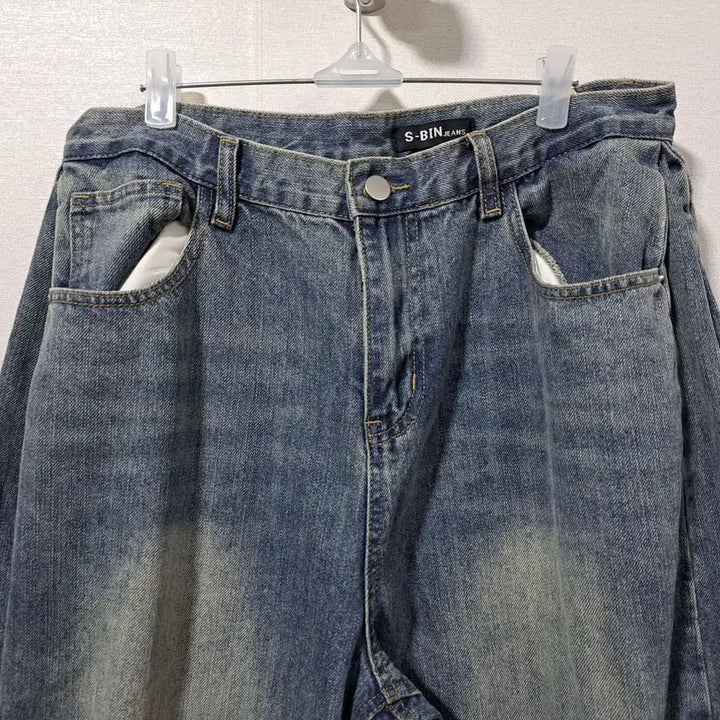 [BUNJANG] Sbin Wide Fit Jeans XL / sbin 에스빈 여성 와이드핏 청바지 XL (c자29)