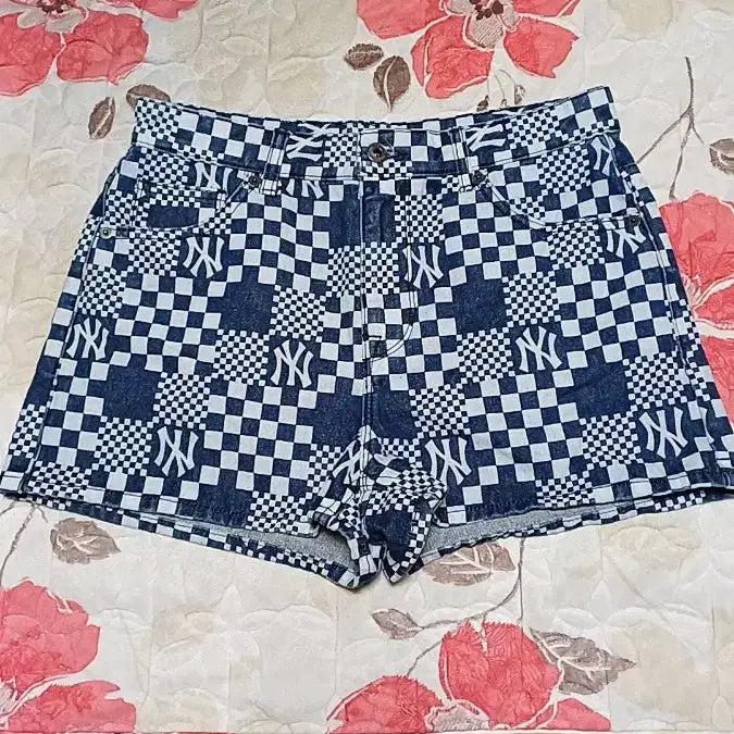 [BUNJANG] MLB Denim Shorts 28-inch Length: 34 / MLB 데님숏팬츠 실측28인치 기장34