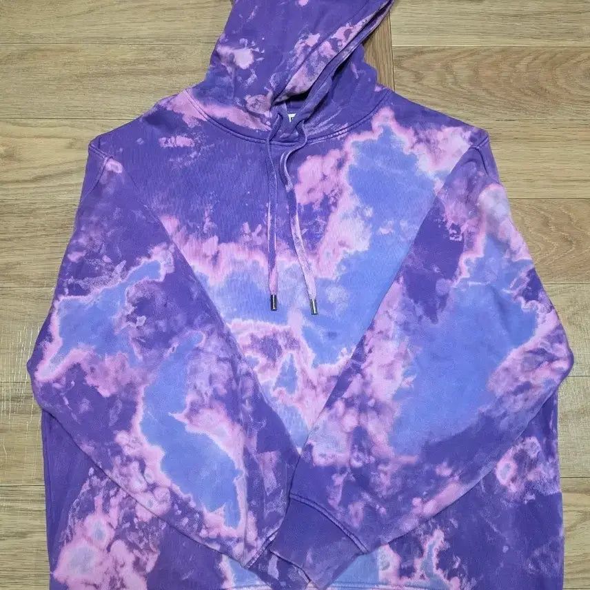 [BUNJANG] Acne Studios Custom Tie-Dye Cutting Logo Hoodie / 아크네스튜디오 커스텀 타이다이 커팅로고 후드