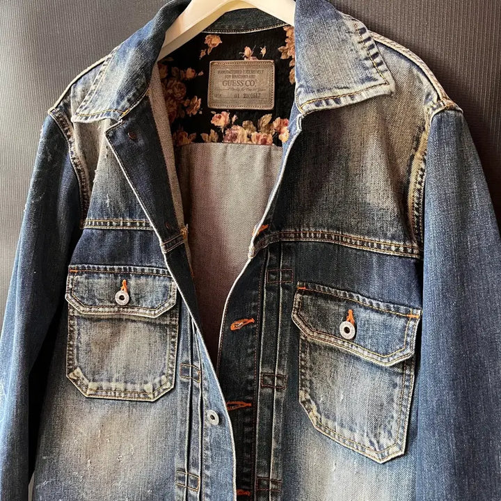 [BUNJANG] Guess by Marciano Denim Trucker Jacket / Old Guess by Marciano 올드 게스 마르치아노 데님 트러커