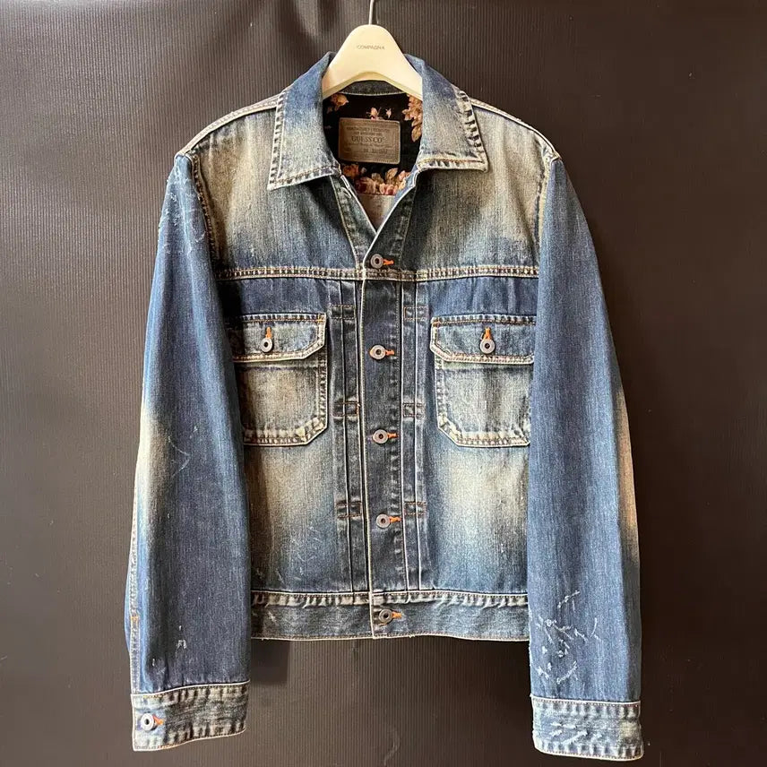[BUNJANG] Guess by Marciano Denim Trucker Jacket / Old Guess by Marciano 올드 게스 마르치아노 데님 트러커