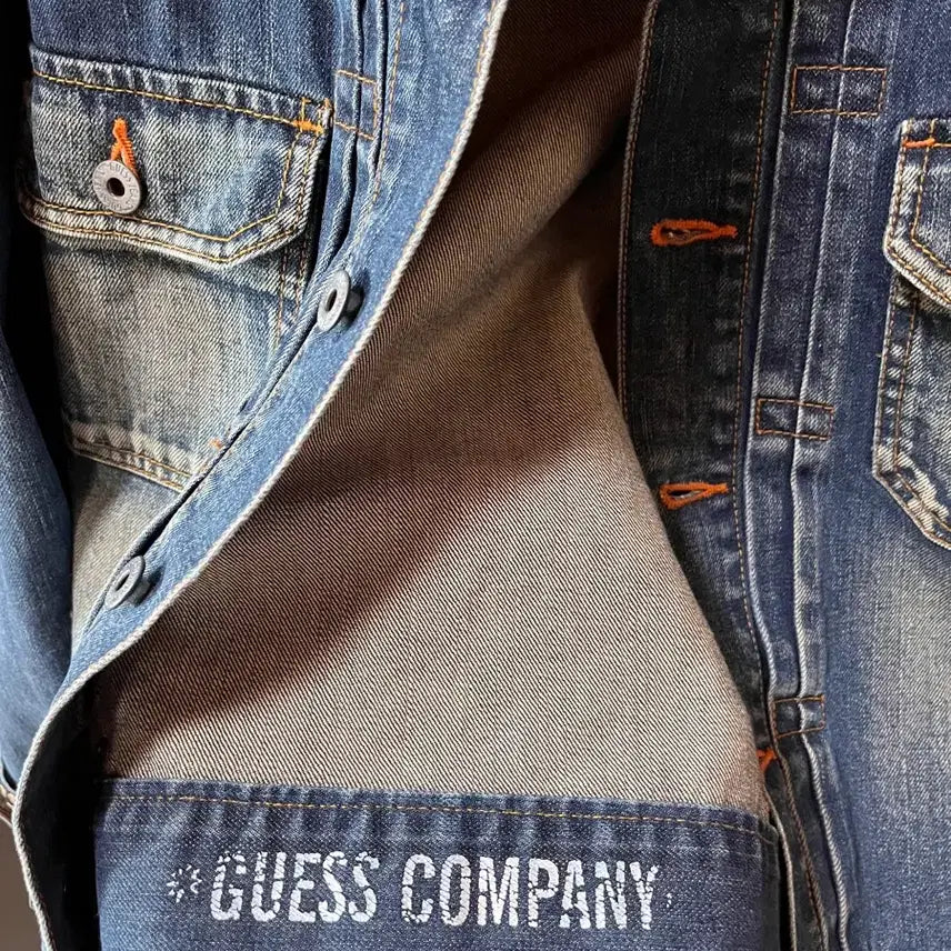 [BUNJANG] Guess by Marciano Denim Trucker Jacket / Old Guess by Marciano 올드 게스 마르치아노 데님 트러커