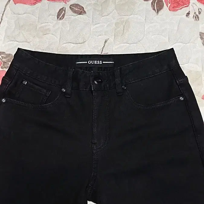 [BUNJANG] Guess Black Jeans 28 inch / 게스 기모 스판블랙진 28인치 기장104