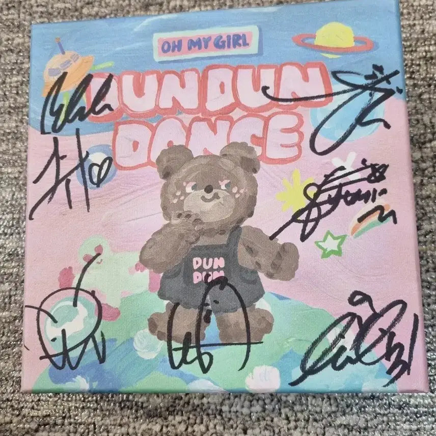 오마이걸 Dun Dun Dance 친필 사인 앨범