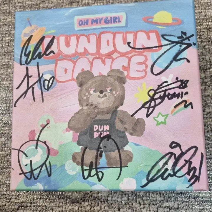 오마이걸 Dun Dun Dance 친필 사인 앨범