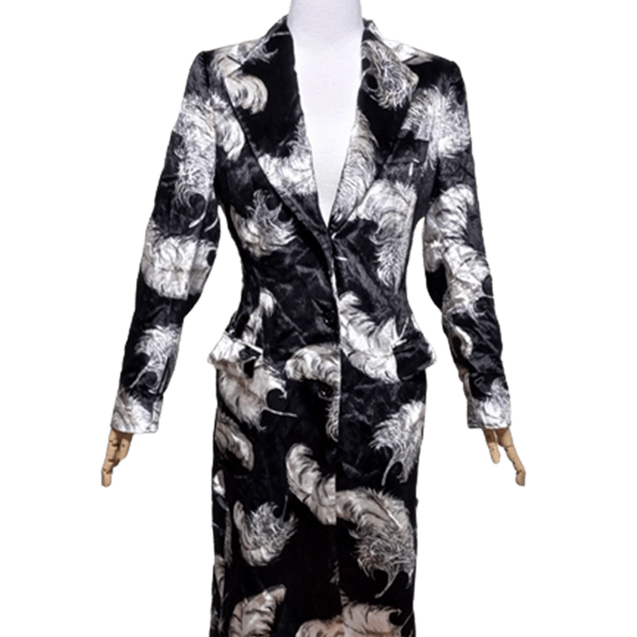 [BUNJANG] Dolce & Gabbana Women's Long Coat Jacket (Size 55) / 돌체앤가바나 정품 여자 추동용 여성 롱코트자켓55