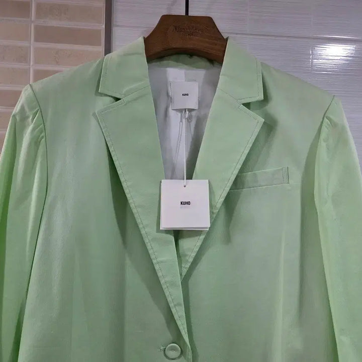 [BUNJANG] KUHO Mint Jacket / 구호KUHO 민트 자켓  새상품