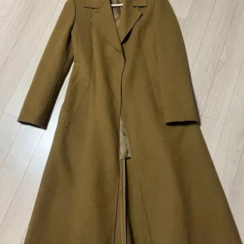 [BUNJANG] MICHAA Wool Cashmere Hepburn Long Coat / 미샤 MICHAA 울 캐시미어 플레어핏 햅번 롱코트 프린세스 A라인