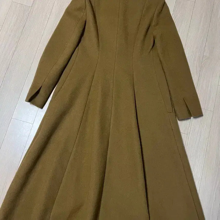 [BUNJANG] MICHAA Wool Cashmere Hepburn Long Coat / 미샤 MICHAA 울 캐시미어 플레어핏 햅번 롱코트 프린세스 A라인