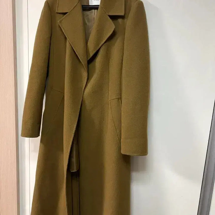[BUNJANG] MICHAA Wool Cashmere Hepburn Long Coat / 미샤 MICHAA 울 캐시미어 플레어핏 햅번 롱코트 프린세스 A라인