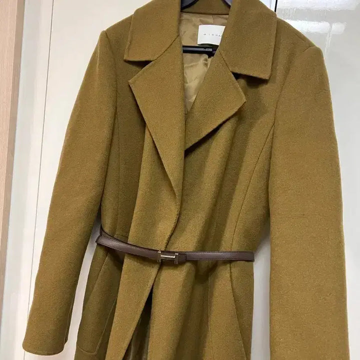 [BUNJANG] MICHAA Wool Cashmere Hepburn Long Coat / 미샤 MICHAA 울 캐시미어 플레어핏 햅번 롱코트 프린세스 A라인