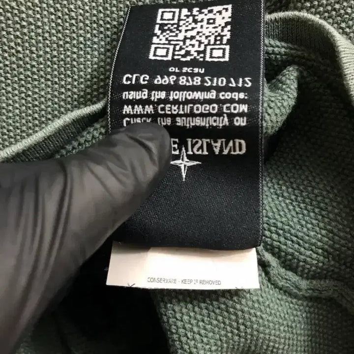 [BUNJANG] Stone Island Emerald Knit Sweater / 스톤아일랜드 정품 에메랄드 니트 90