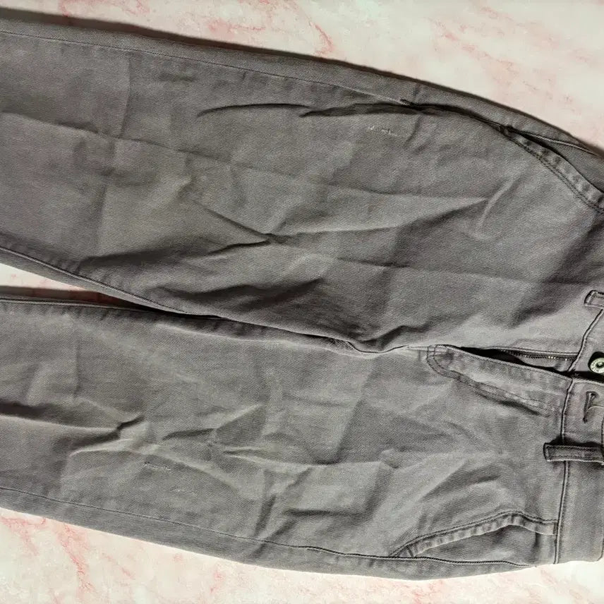 [BUNJANG] Light Purple Wide Denim Pants / 연보라색 데님 팬츠 와이드