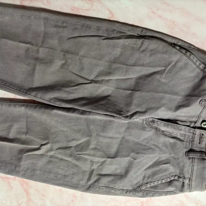 [BUNJANG] Light Purple Wide Denim Pants / 연보라색 데님 팬츠 와이드