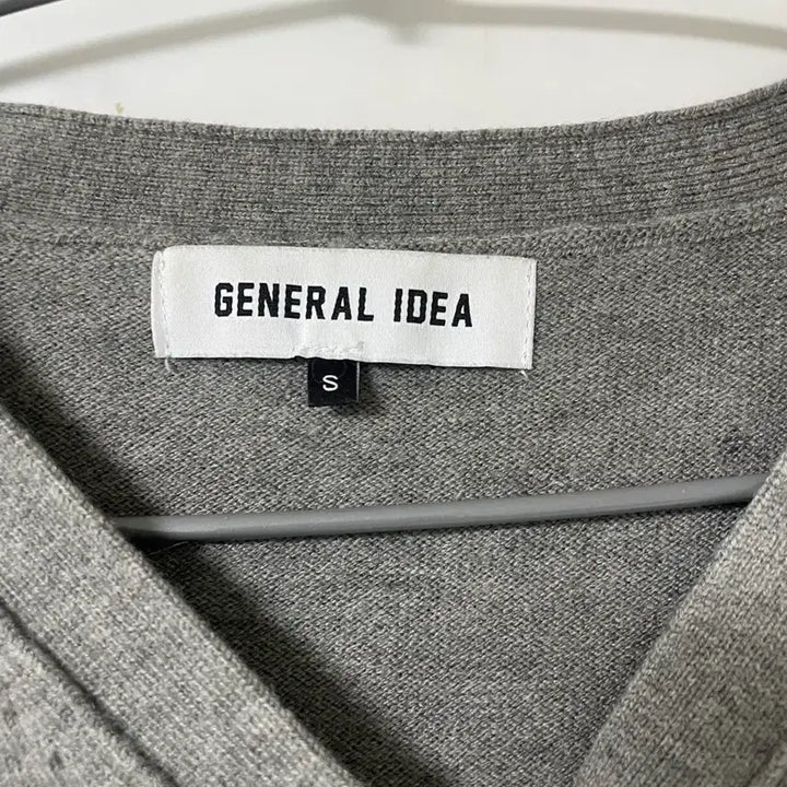 [BUNJANG] General Idea Gray S-Size Cardigan / 제너럴아이디어 가디건