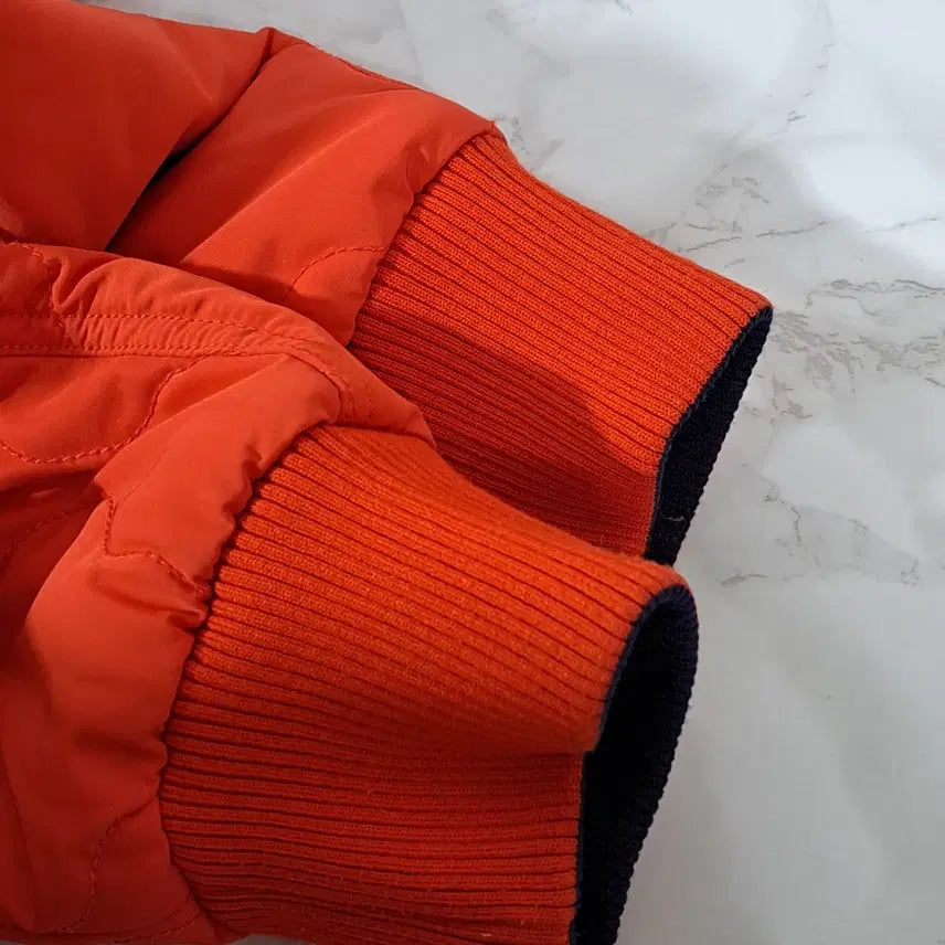 [BUNJANG] Lacoste Women's Reversible Bomber Jacket / 라코스테 여성 양면 항공 점퍼 95 (패977)