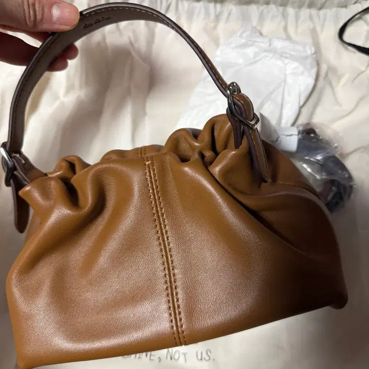[BUNJANG] 22A Mini Bag Brown / 투에투아 플리백 미니백 브라운