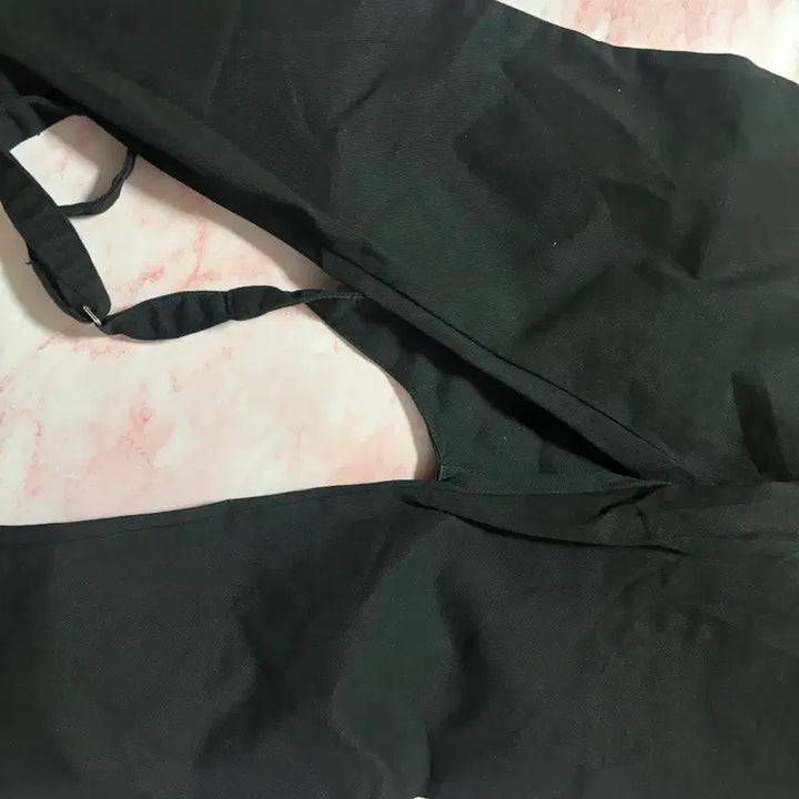 [BUNJANG] Black Overall Pants - Free Size / 블랙 멜빵 바지 프리사이즈
