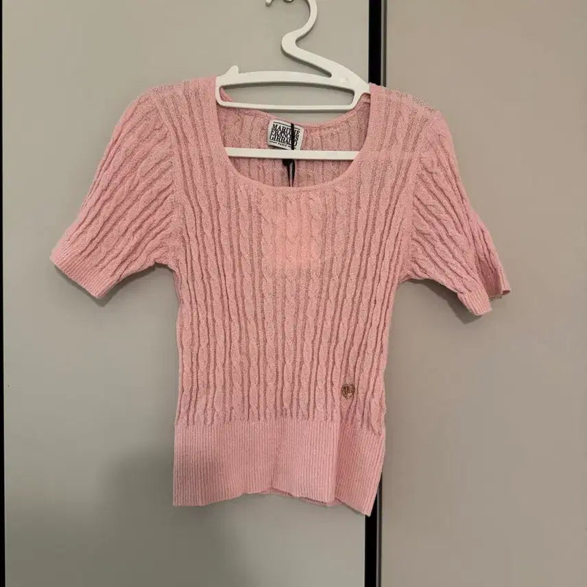 [BUNJANG] Marithe Francois Girbaud Short Sleeve Knit / 마리떼 프랑소와저버 반팔니트