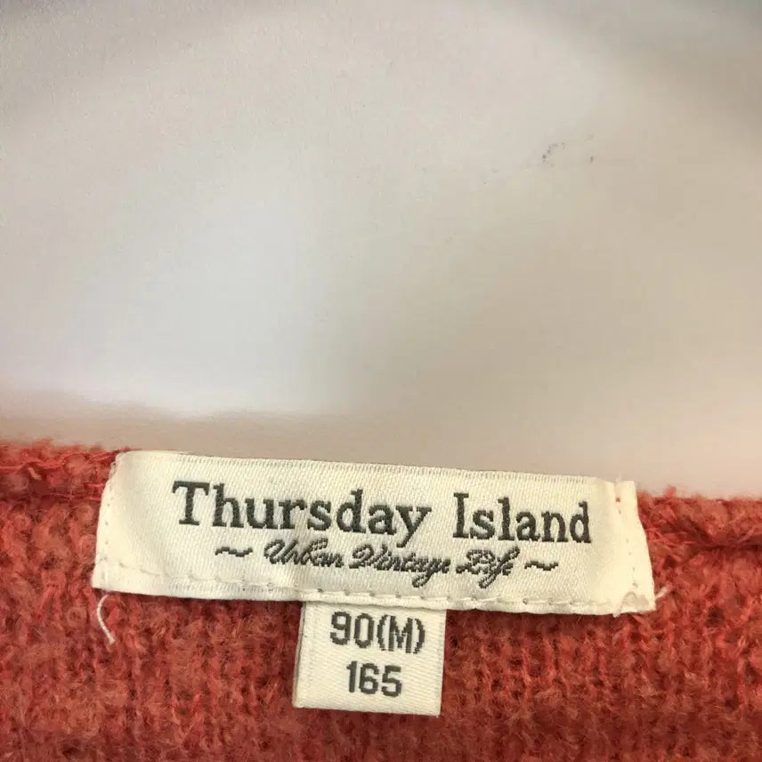 [BUNJANG] Thursday Island Cable Knit Vest / 써스데이아일랜드 케이블 니트조끼 90