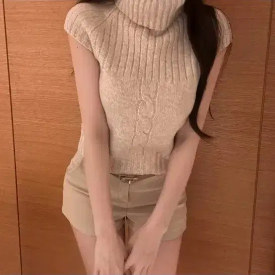 [BUNJANG] Ablie Knit Top / 에이블리 반목 니트 교신o
