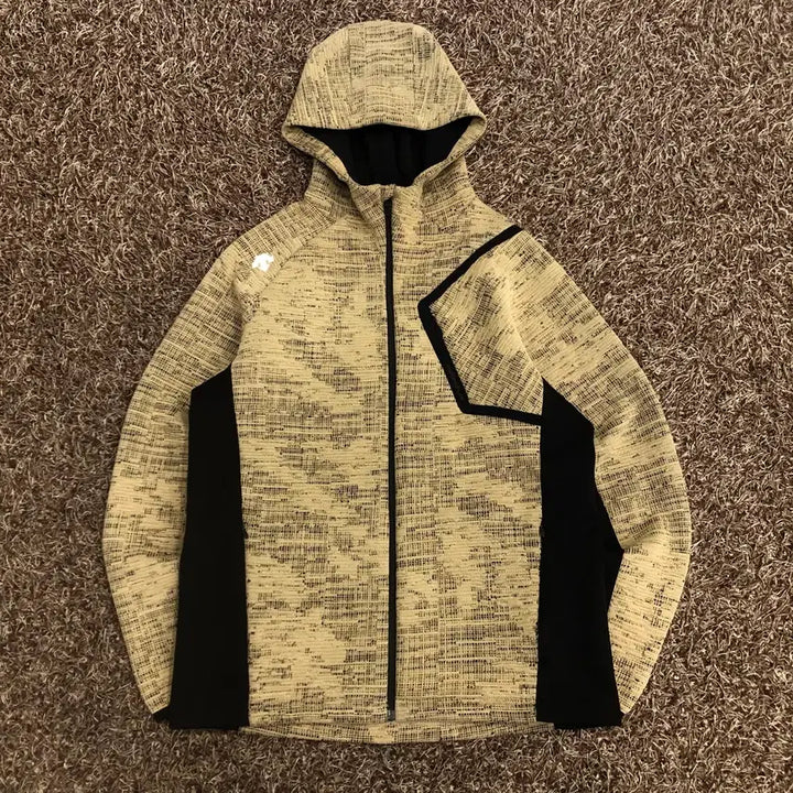 [BUNJANG] Descente Texture Hooded Zip-up Jacket / 95 데상트 텍스쳐 후드집업 자켓