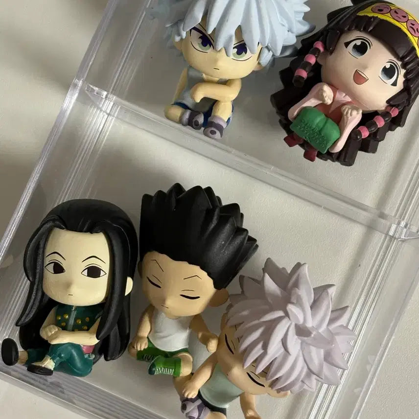 [BUNJANG] Hunter x Hunter Swarasetai Figure Bundle Set (Killua, Gon) / 헌터헌터 스와라세타이 가챠 피규어 일괄/ 키르아, 곤