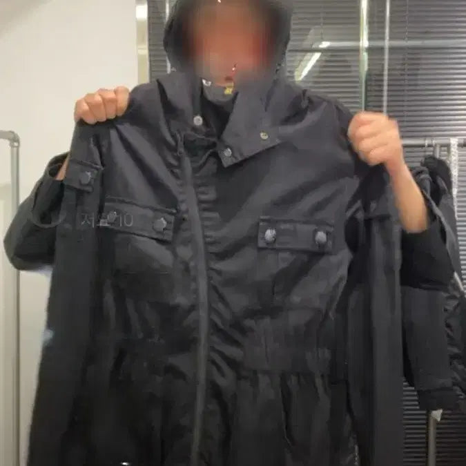 [BUNJANG] Fawning133 Vintage Archive Diagonal Two-Way Hooded Zip-Up / 파우닝133빈티지 아카이브 사선 투웨이 후드집업