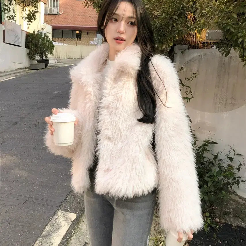 [BUNJANG] Le Nenne Mont Fur Jacket / 렌느 몬트 퍼 자켓