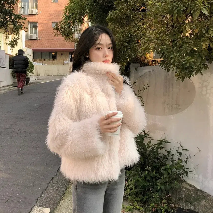 [BUNJANG] Le Nenne Mont Fur Jacket / 렌느 몬트 퍼 자켓