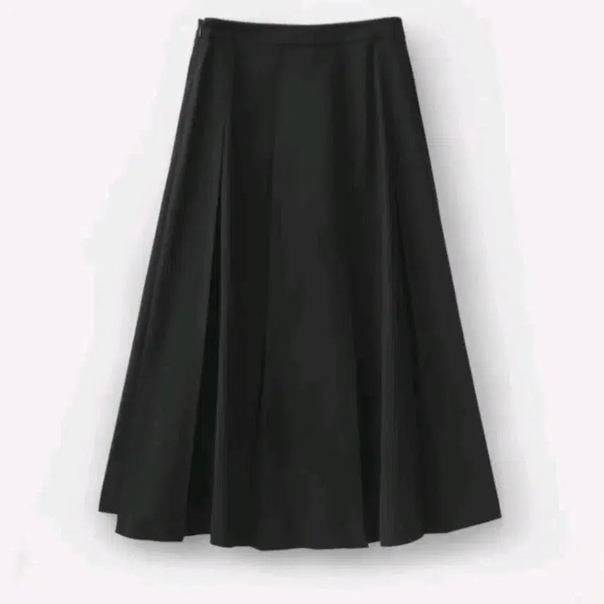 [BUNJANG] JAJU Pleated Black Skirt (Size S) / (새상품) 자주 JAJU 플리츠 검정 스커트 S